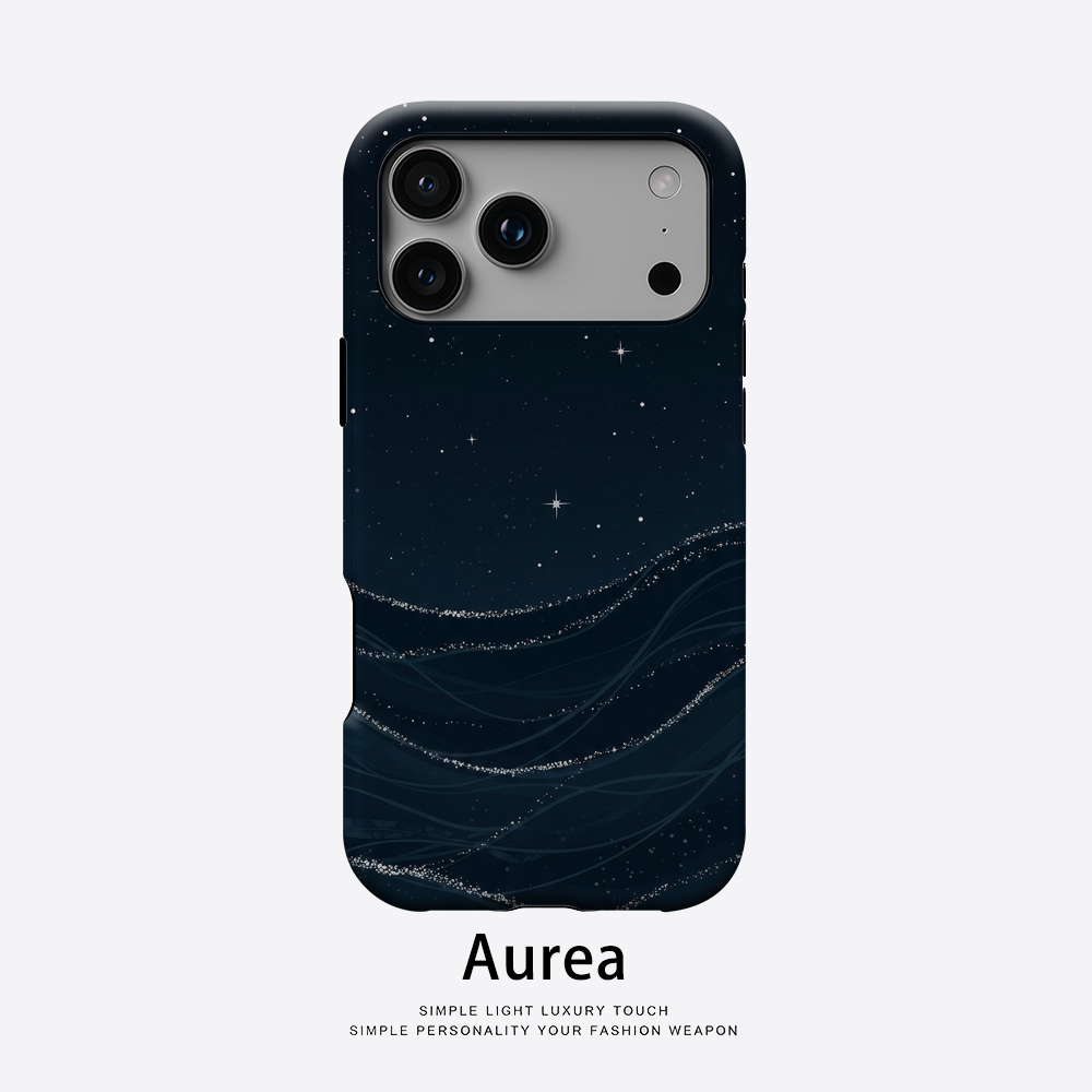 Phone Cases Zebra - Starry Night Waves Phone Case for