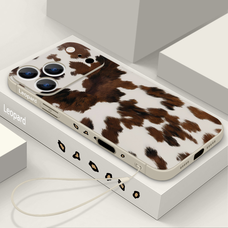Phone Cases Iphone 16 Pro Max - Leopard Print TPU Phone Case For