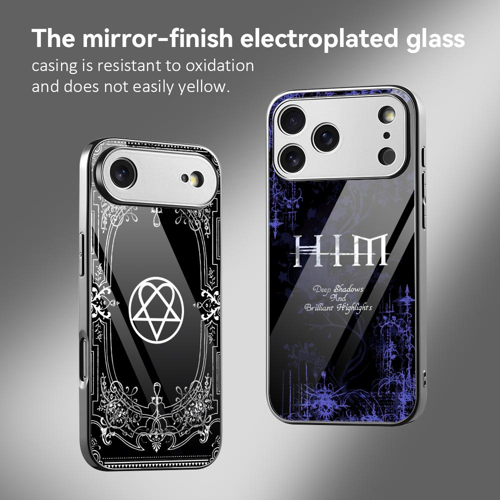 Phone Cases Iphone 16 Pro Max - ROCK Band H-HIM Phone Case For