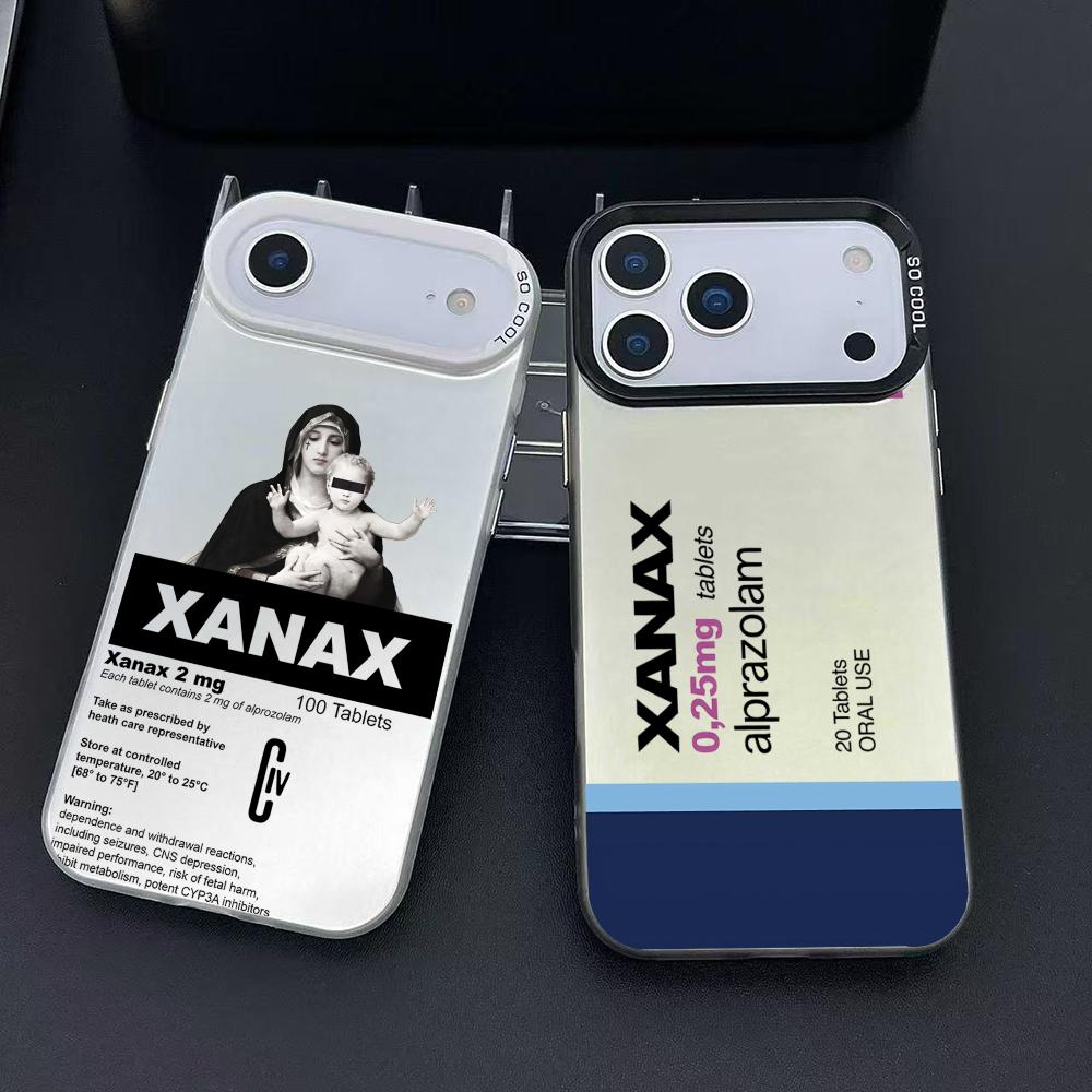 Phone Cases Iphone 16 Pro Max - C-Chill Pill XANAXS Phone Case For