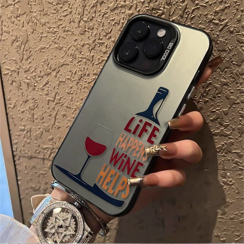 Phone Cases Xr Iphone - Funny Wine Quote Phone Case for