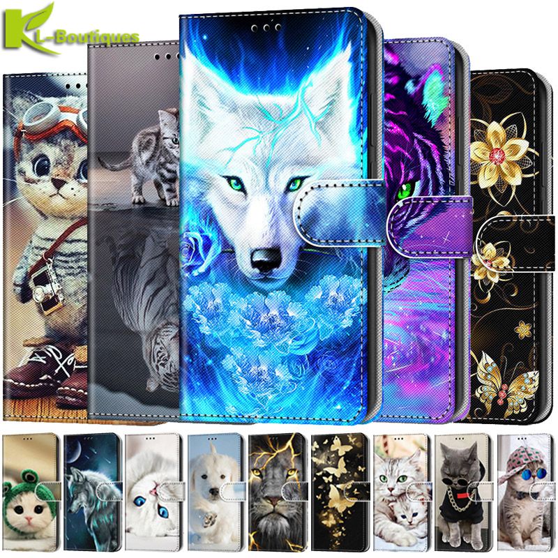Phone Cases Quotes - Tiger Animal Painted Wallet Phone Case