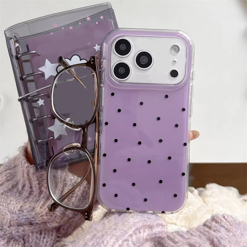 Korean Ins Girl Simple Purple  – Phone Cases Purple recenzja i cena