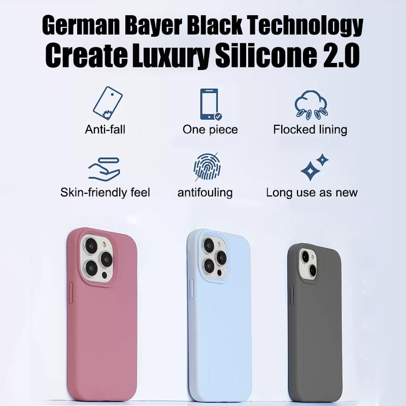 Luxury Liquid Silicone Phone C – Phone Cases Purple recenzja i cena