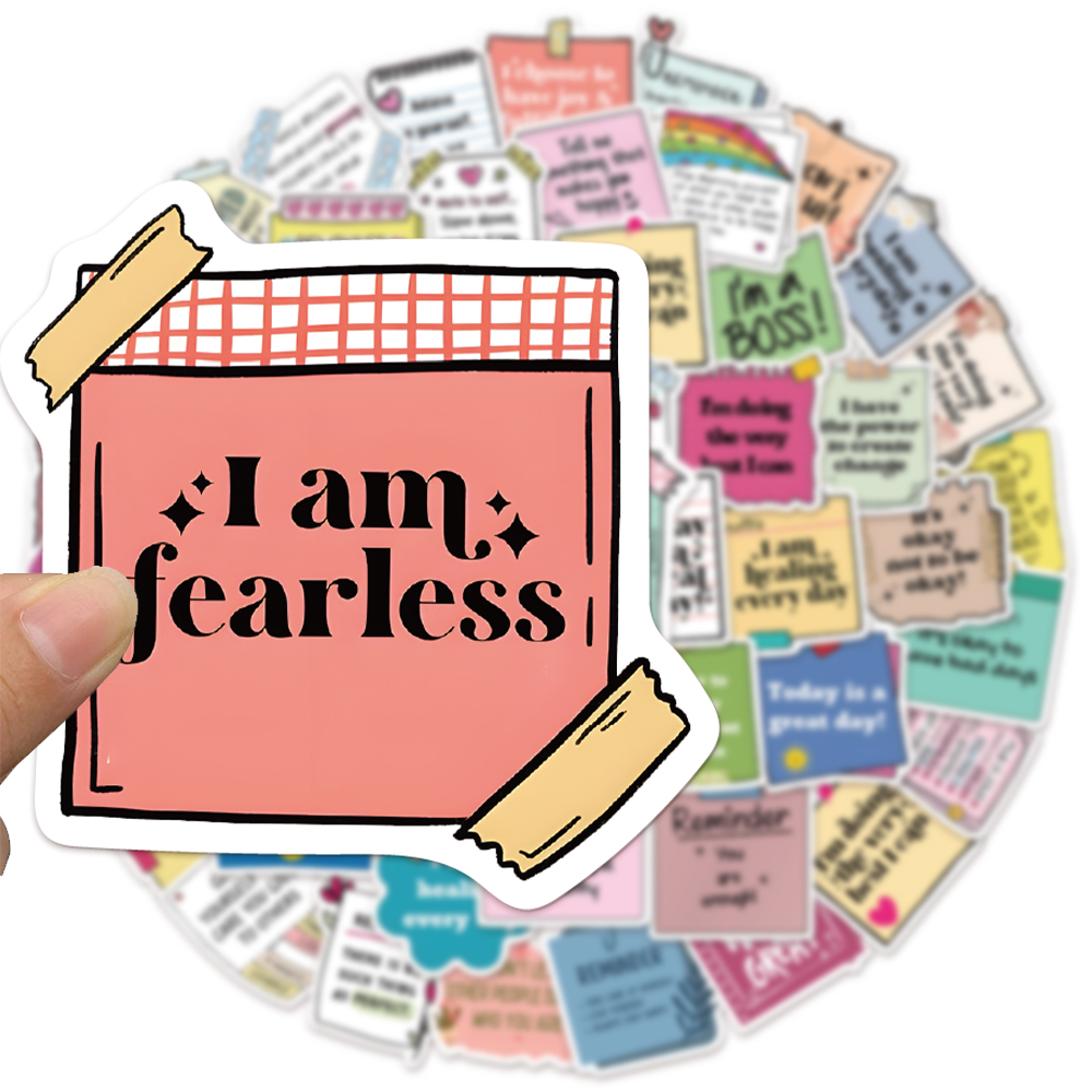 50PCS Self-Affirmation Hearten – Phone Cases Quotes recenzja i cena