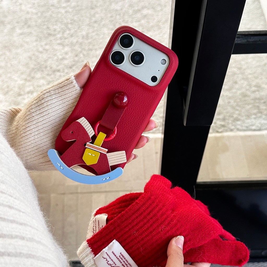 Cute Stereoscopic Rocking Hors – Phone Cases Horse recenzja i cena