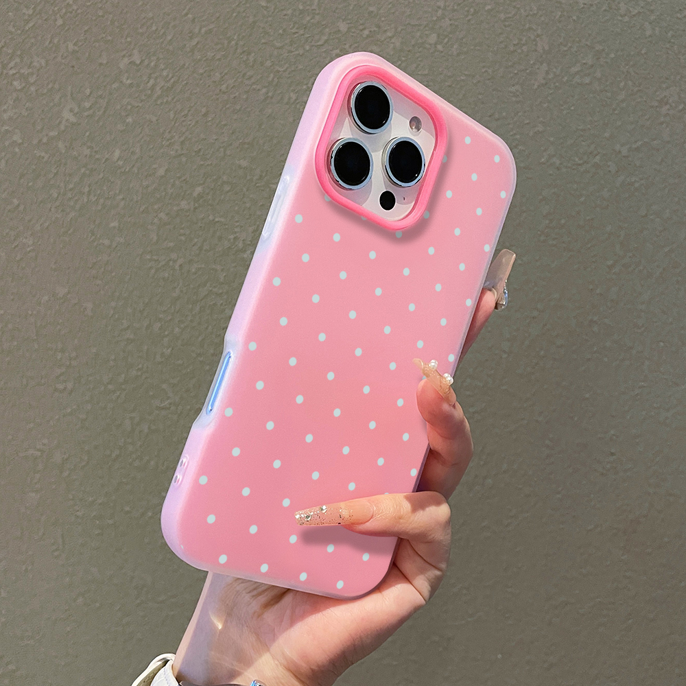 Adorable Light Blue Polka Dot  – Phone Cases Girls recenzja i cena