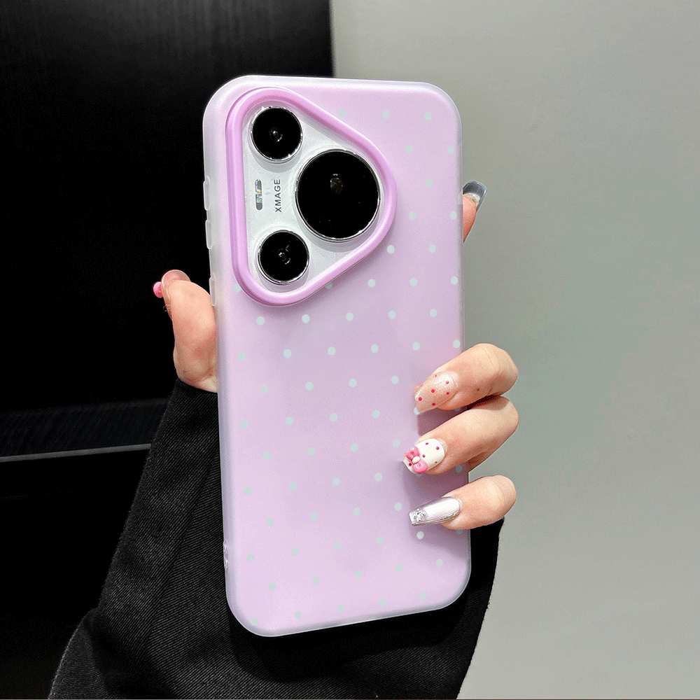 Adorable Light Blue Polka Dot  – Phone Cases Girls recenzja i cena