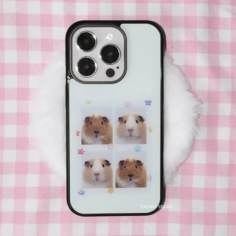 Korean Ins Guinea Pig Head Sti – Phone Cases Iphone 16 Pro Max recenzja i cena