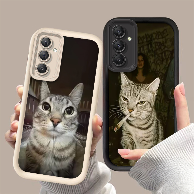 Trendy Cat Smoking Phone Case  – Phone Cases Cat recenzja i cena