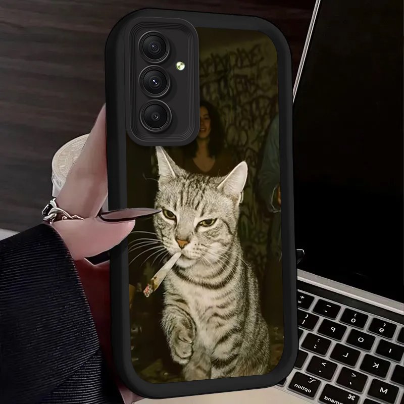 Trendy Cat Smoking Phone Case  – Phone Cases Cat recenzja i cena