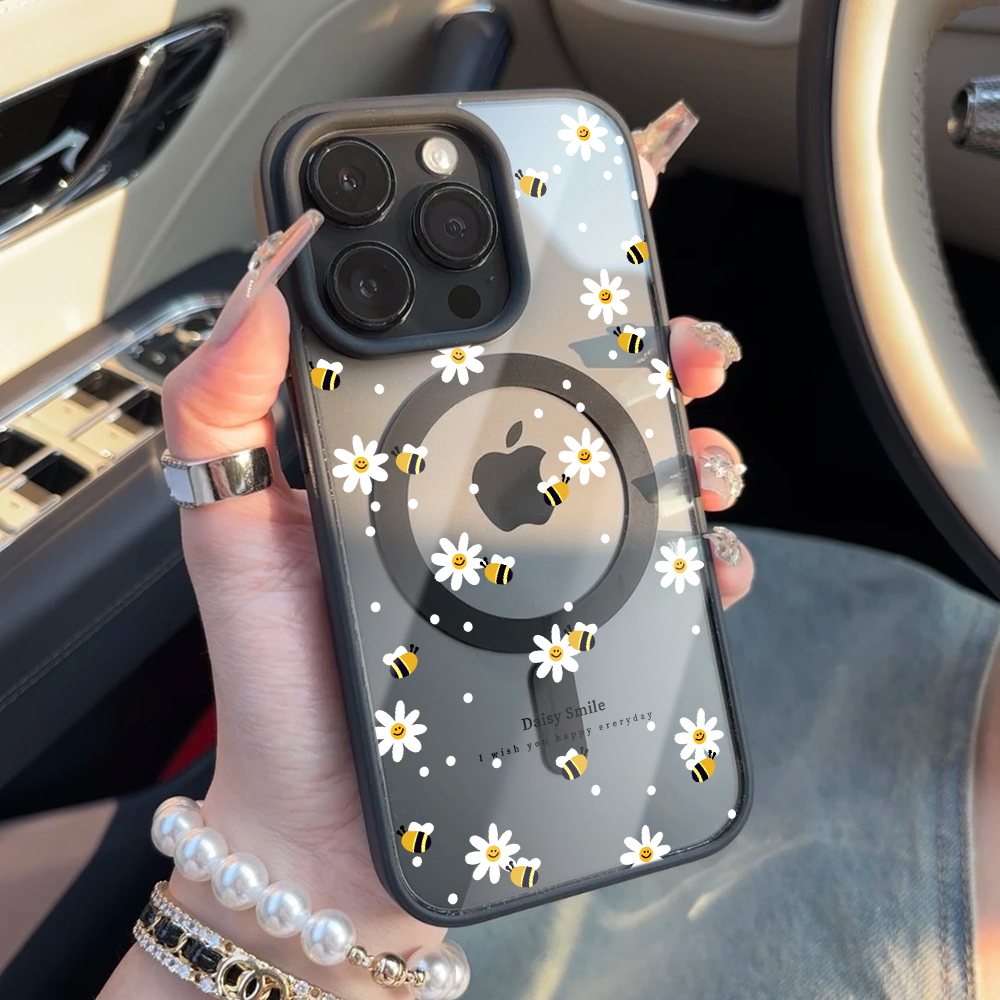 Fresh Daisy Bee Phone Case For – Phone Cases Iphone 16 Pro Max recenzja i cena