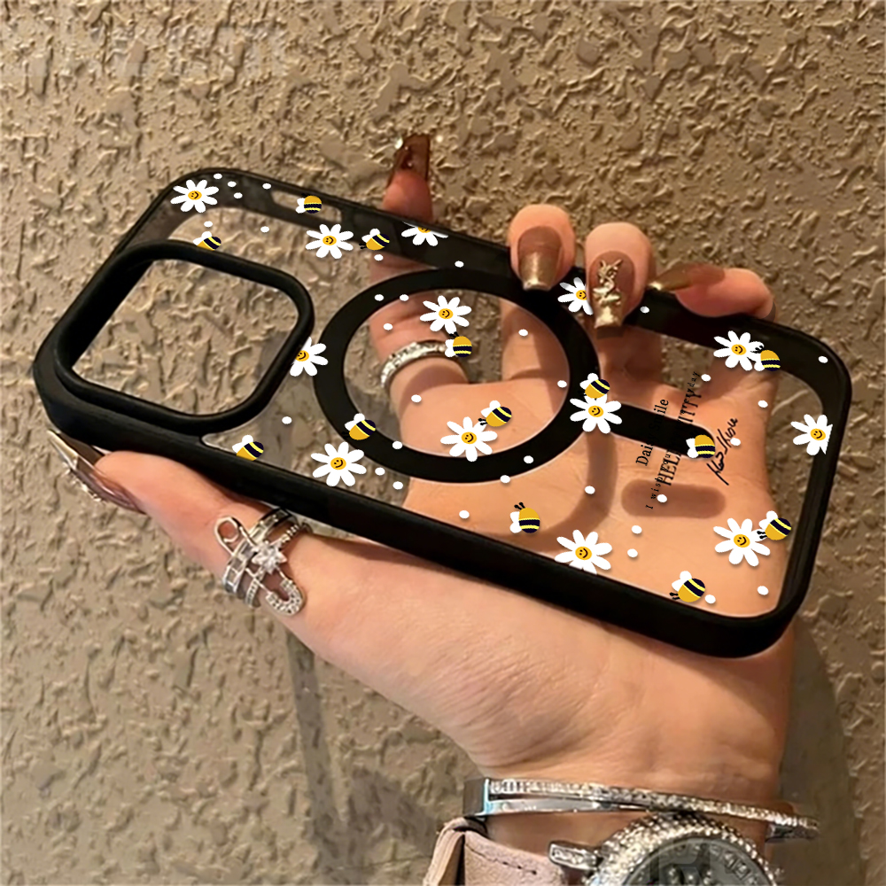 Fresh Daisy Bee Phone Case For – Phone Cases Iphone 16 Pro Max recenzja i cena