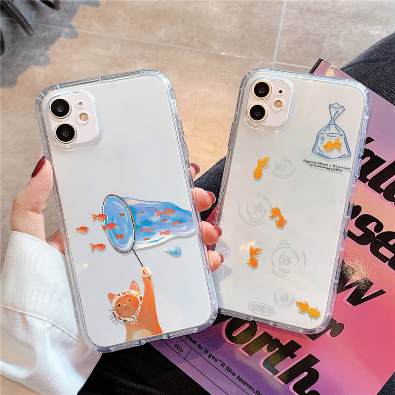 Lovely Fishes Clear Phone Case – Phone Cases Iphone 16 Pro Max recenzja i cena
