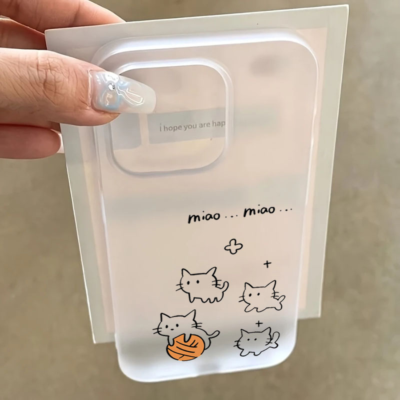 Cute Black Cat Pattern Phone C – Phone Cases Cat recenzja i cena