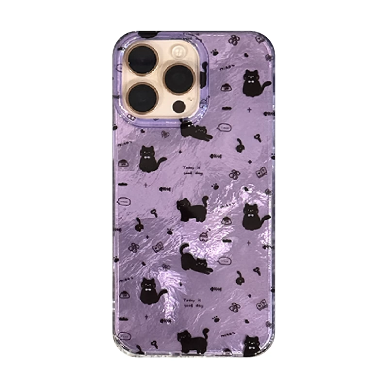Ins Cute Girl Flower Purple Fu – Phone Cases Purple recenzja i cena