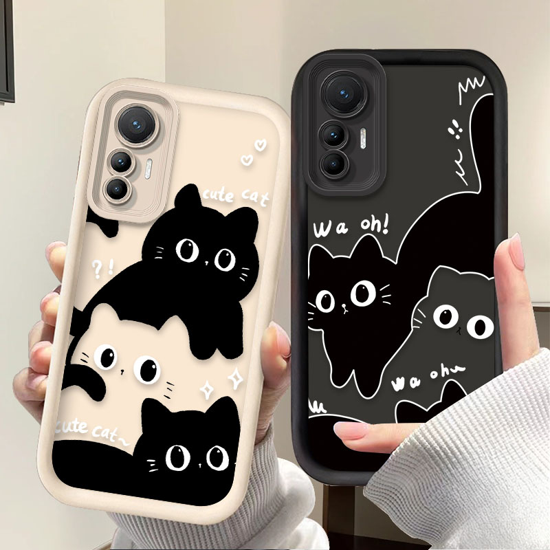 Lovely Black Cat Phone Case Fo – Phone Cases Cat recenzja i cena