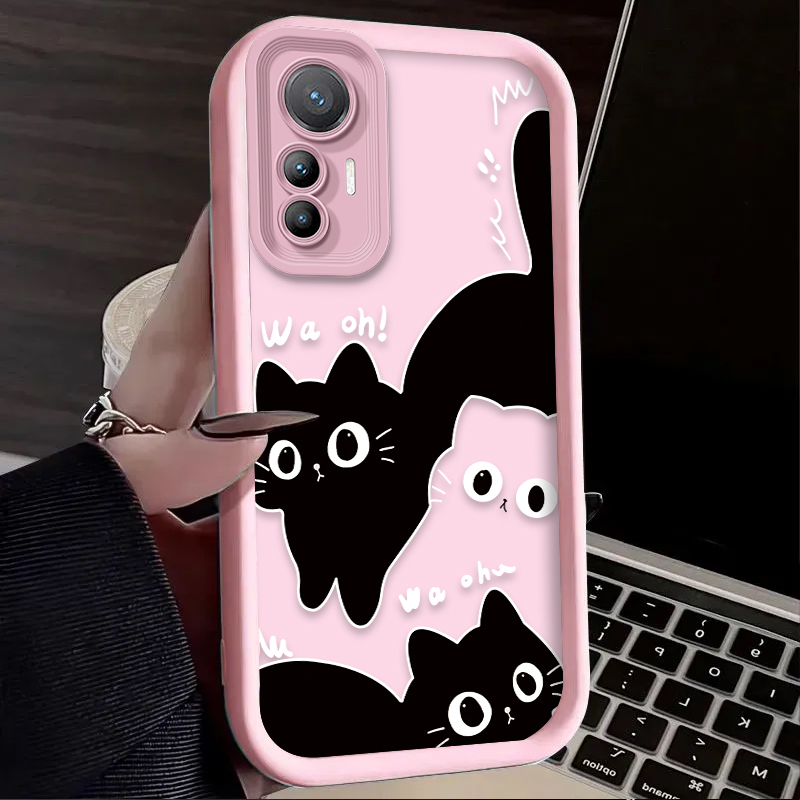 Lovely Black Cat Phone Case Fo – Phone Cases Cat recenzja i cena
