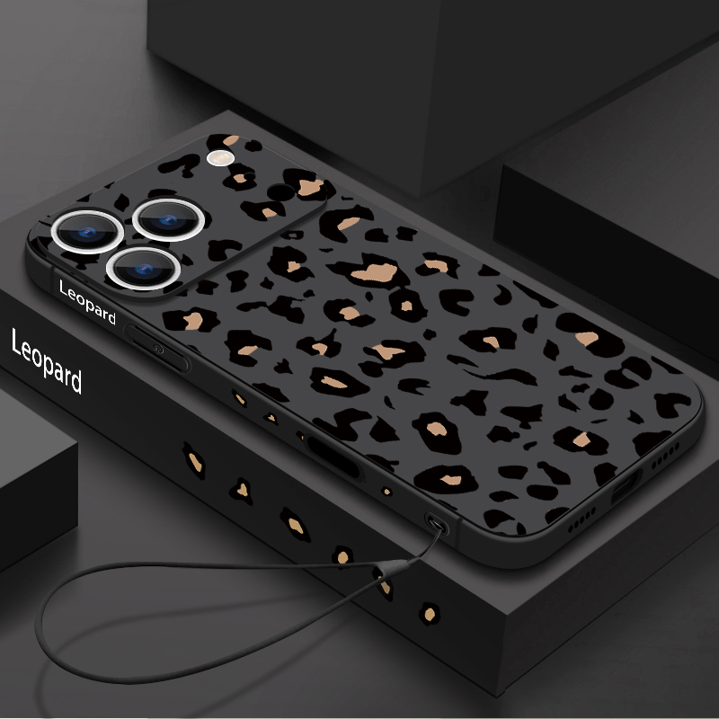 Leopard Print TPU Phone Case F – Phone Cases Iphone 16 Pro Max recenzja i cena