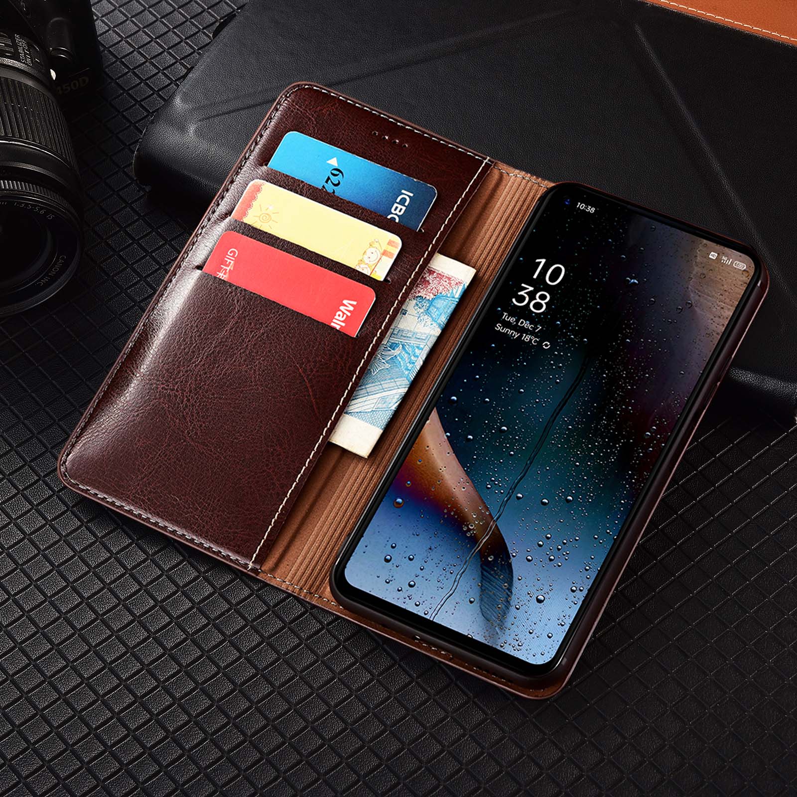 Genuine Leather Phone Case For – Phone Cases Horse recenzja i cena