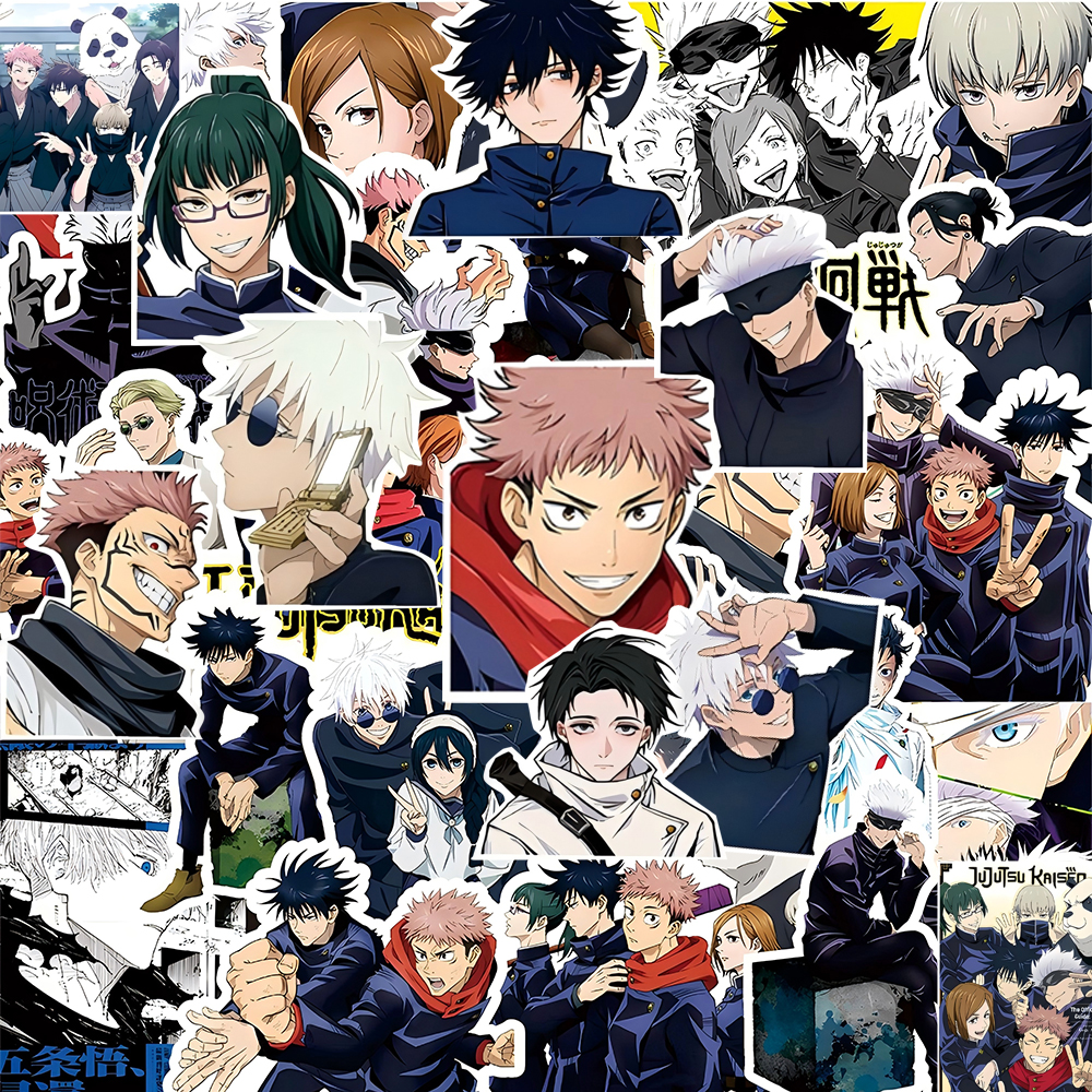 10/30/80pcs Anime Jujutsu Kais – Phone Cases Jujutsu Kaisen recenzja i cena