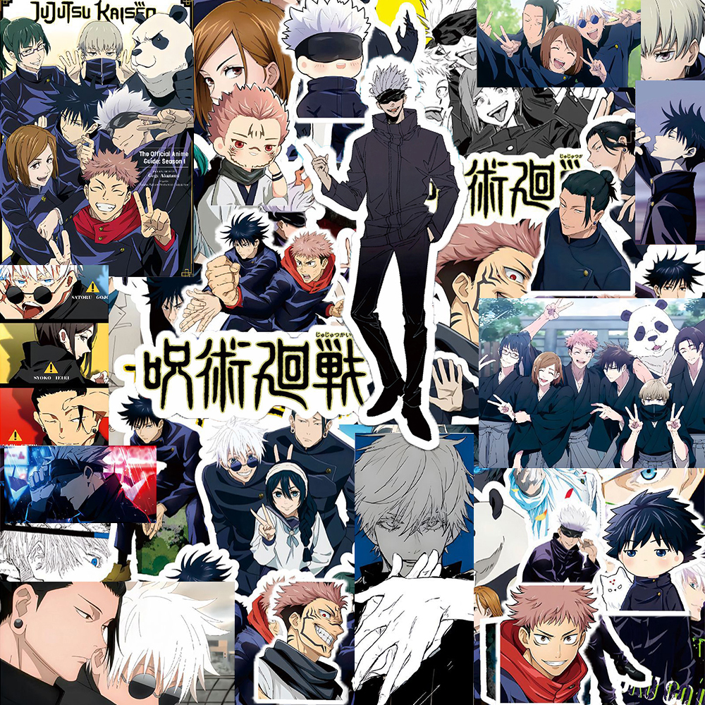 10/30/80pcs Anime Jujutsu Kais – Phone Cases Jujutsu Kaisen recenzja i cena
