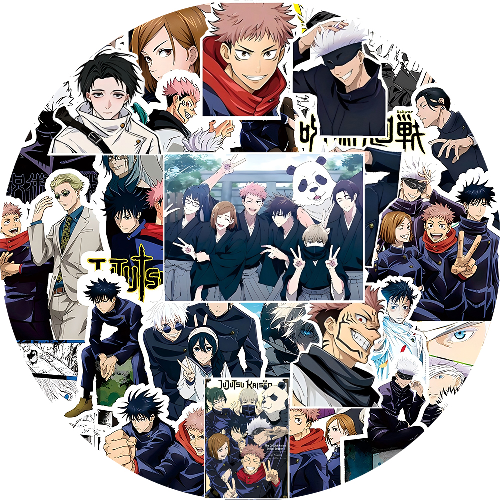 10/30/80pcs Anime Jujutsu Kais – Phone Cases Jujutsu Kaisen recenzja i cena