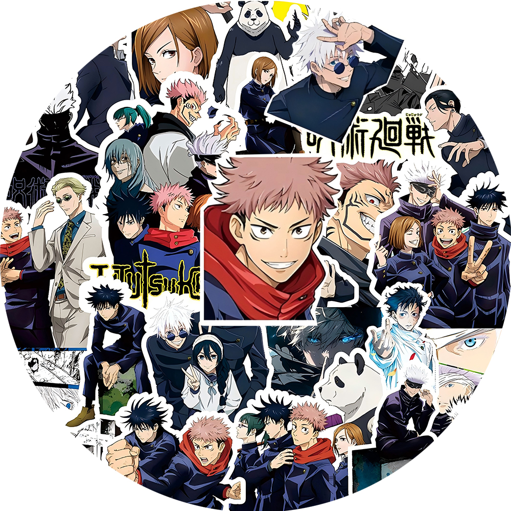 10/30/80pcs Anime Jujutsu Kais – Phone Cases Jujutsu Kaisen recenzja i cena
