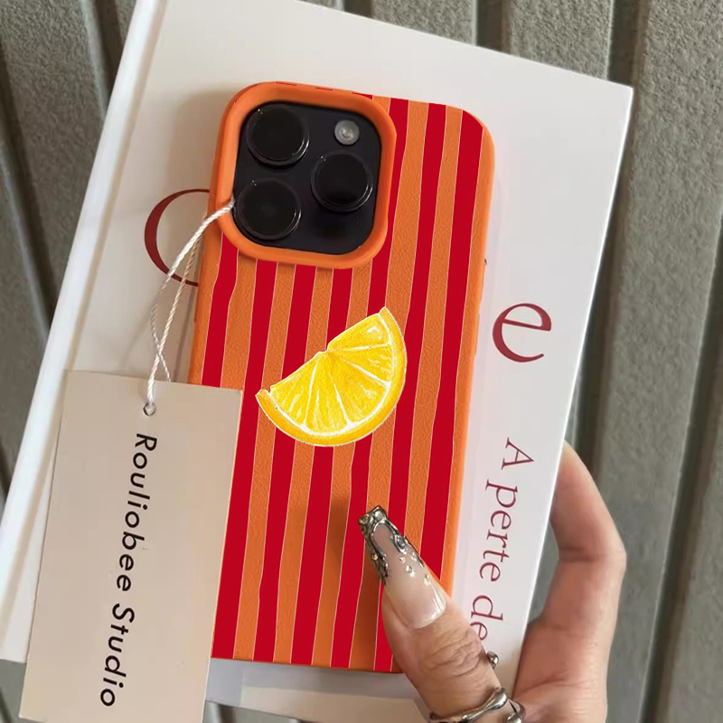 Fashion Lemon Pattern TPU Sili – Phone Cases Xr Iphone recenzja i cena