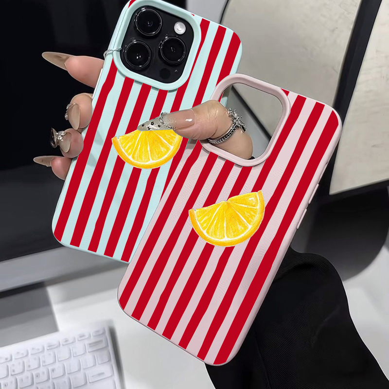 Fashion Lemon Pattern TPU Sili – Phone Cases Xr Iphone recenzja i cena