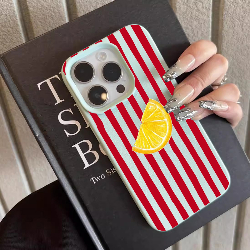 Fashion Lemon Pattern TPU Sili – Phone Cases Xr Iphone recenzja i cena