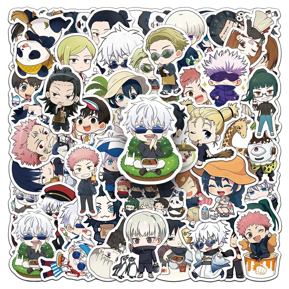 10/30/50pcs Anime Cute Jujutsu – Phone Cases Jujutsu Kaisen recenzja i cena