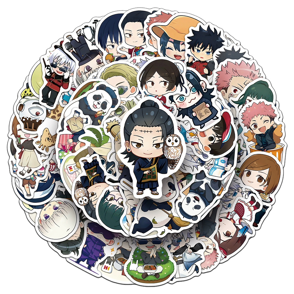 10/30/50pcs Anime Cute Jujutsu – Phone Cases Jujutsu Kaisen recenzja i cena