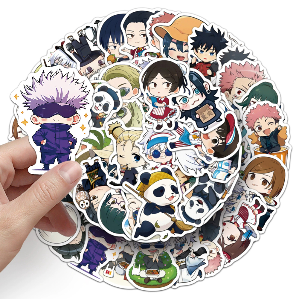 10/30/50pcs Anime Cute Jujutsu – Phone Cases Jujutsu Kaisen recenzja i cena
