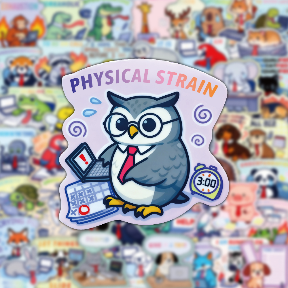 50PCS Fun Animal Office Worker – Phone Cases Officeworks recenzja i cena