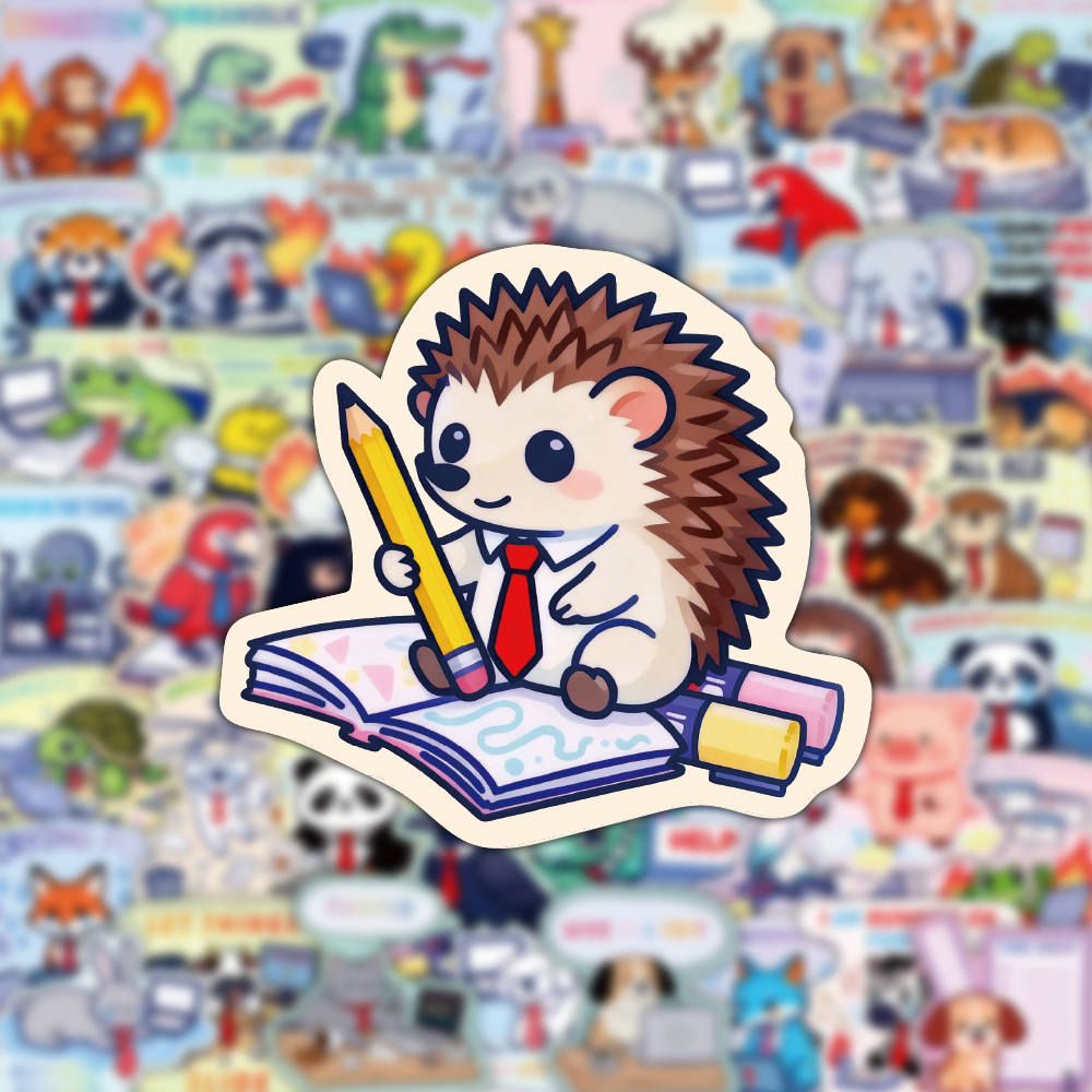 50PCS Fun Animal Office Worker – Phone Cases Officeworks recenzja i cena