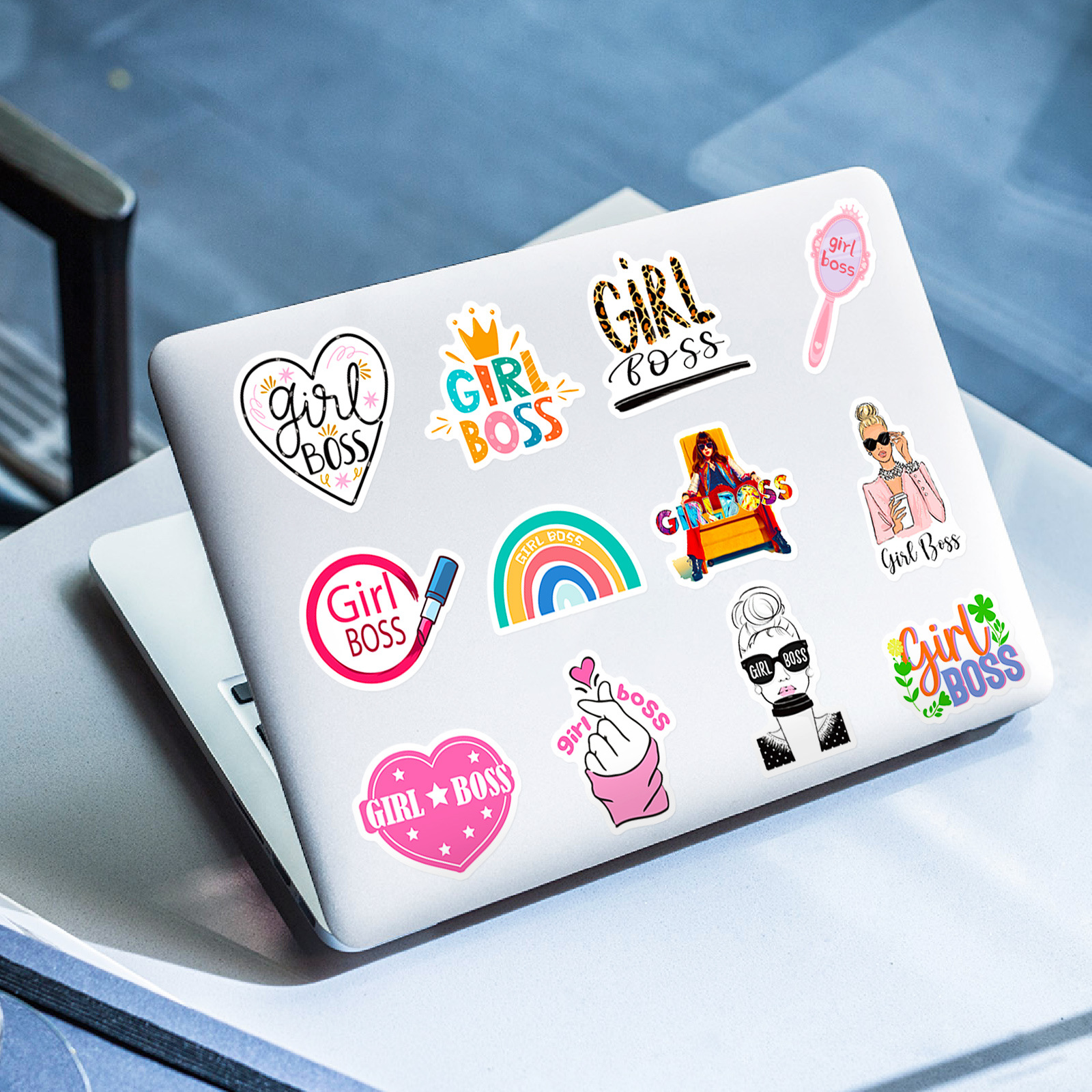 50pcs Cute Girl Boss Stickers  – Phone Cases Quotes recenzja i cena