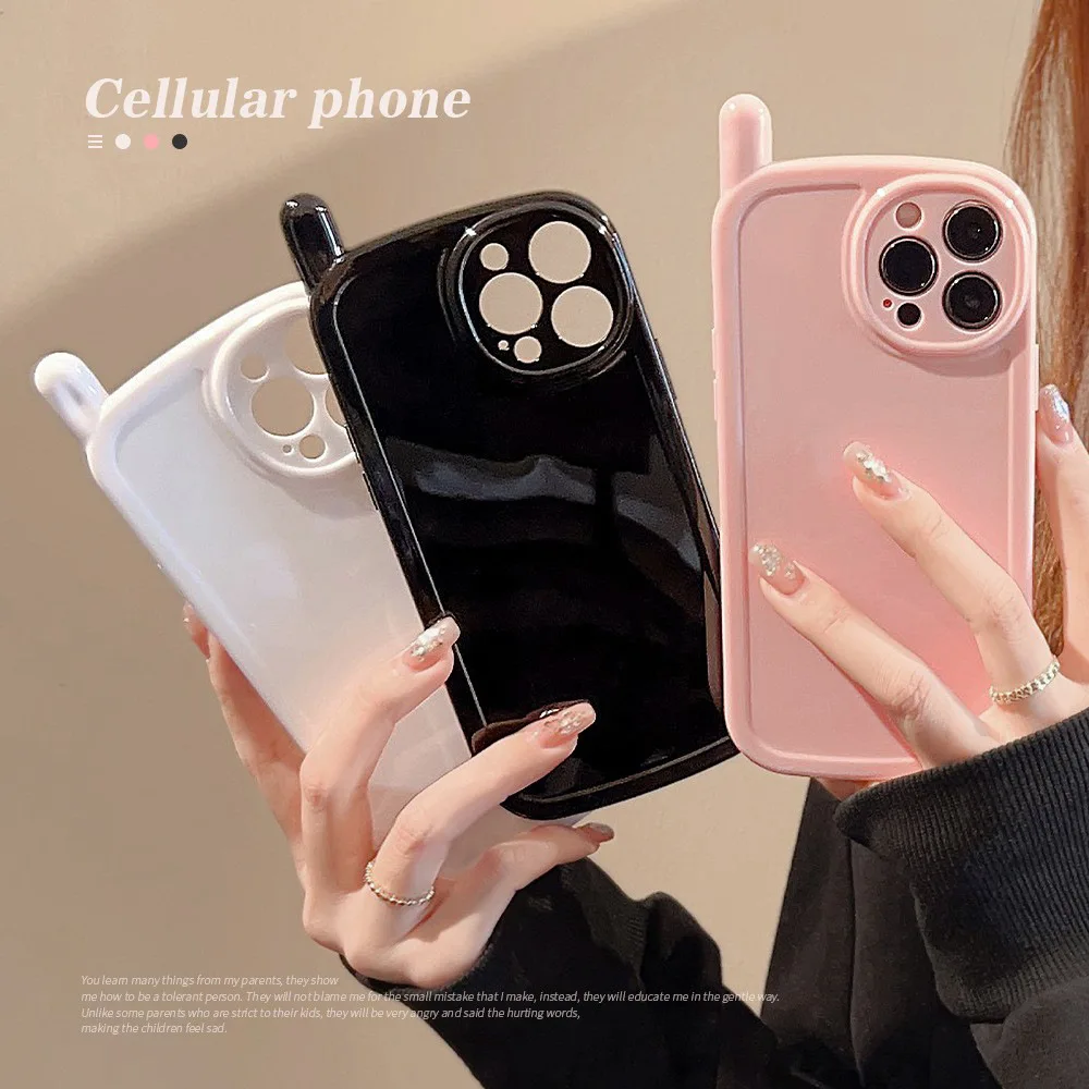 Korean Solid Colors Antenna De – Phone Cases Iphone 16 Pro Max recenzja i cena