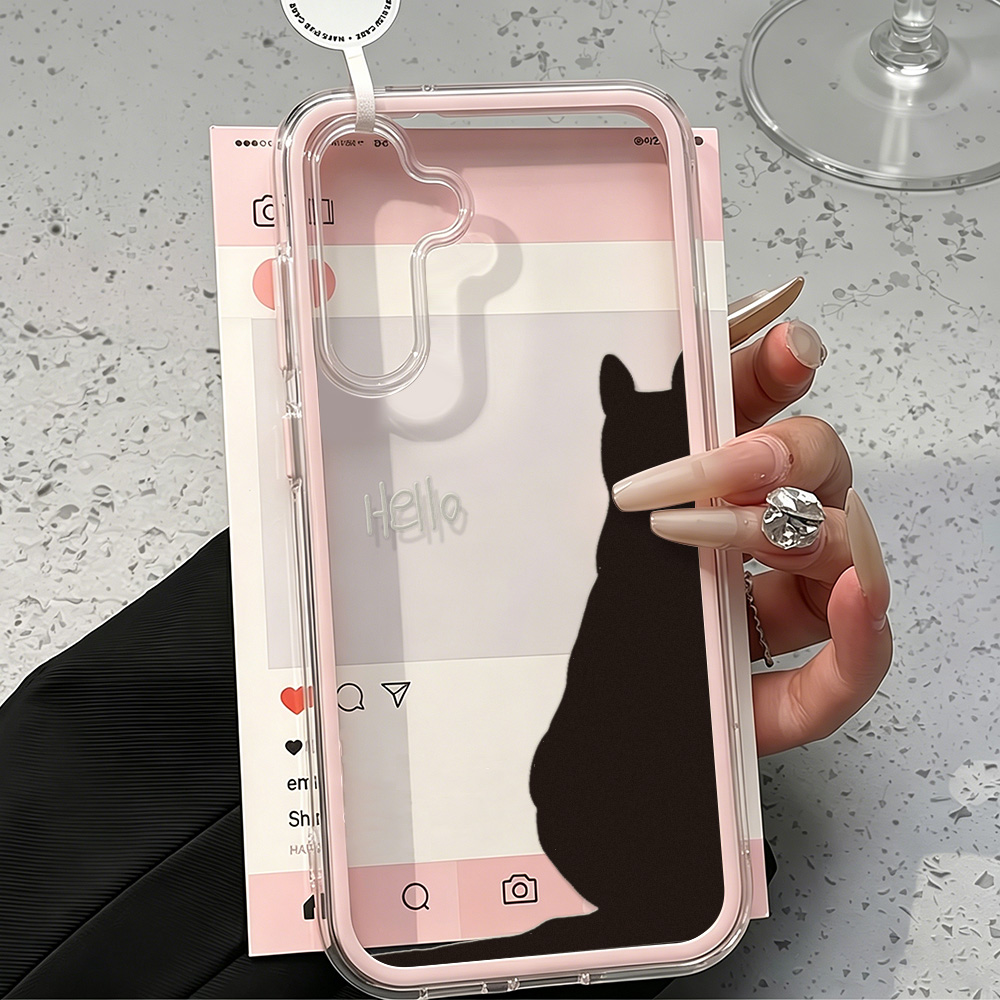 Black Cat 2in1 Phone Case For  – Phone Cases Cat recenzja i cena