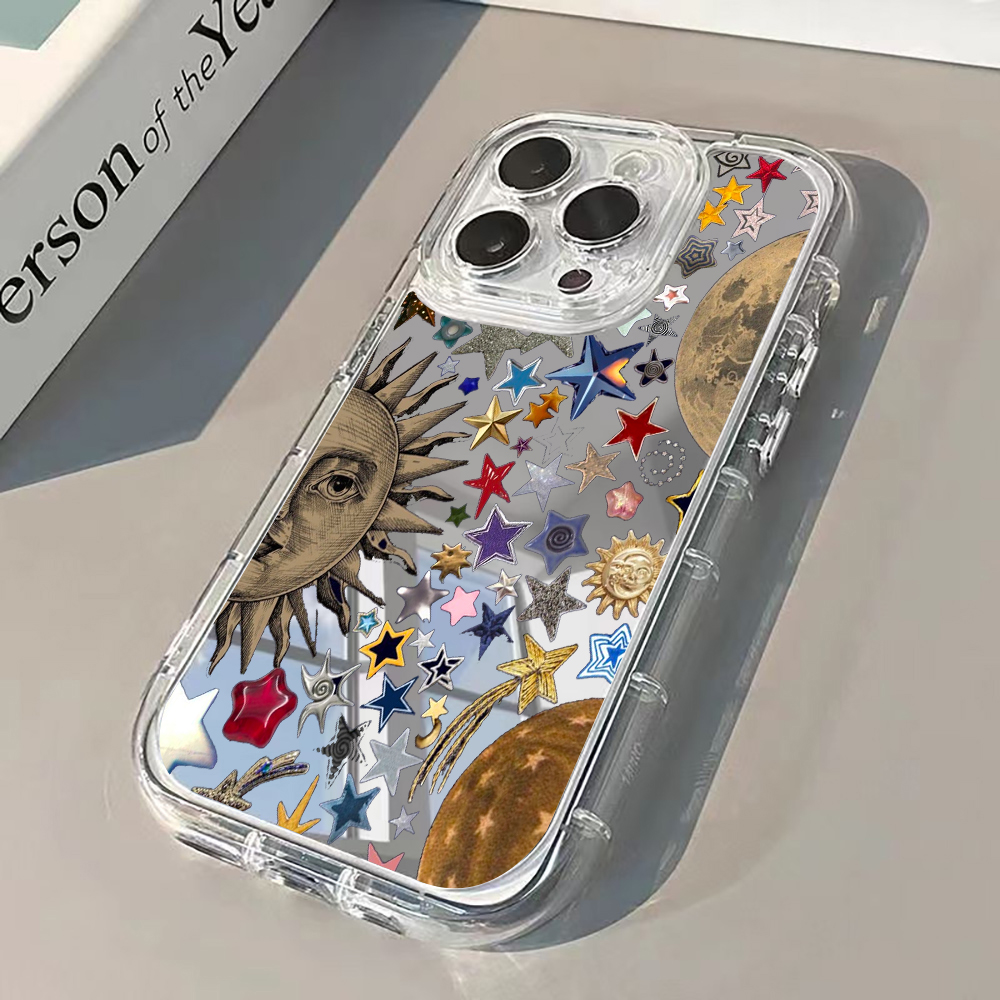 Celestial Gold Glitter Mirror  – Phone Cases Iphone 16 Pro Max recenzja i cena