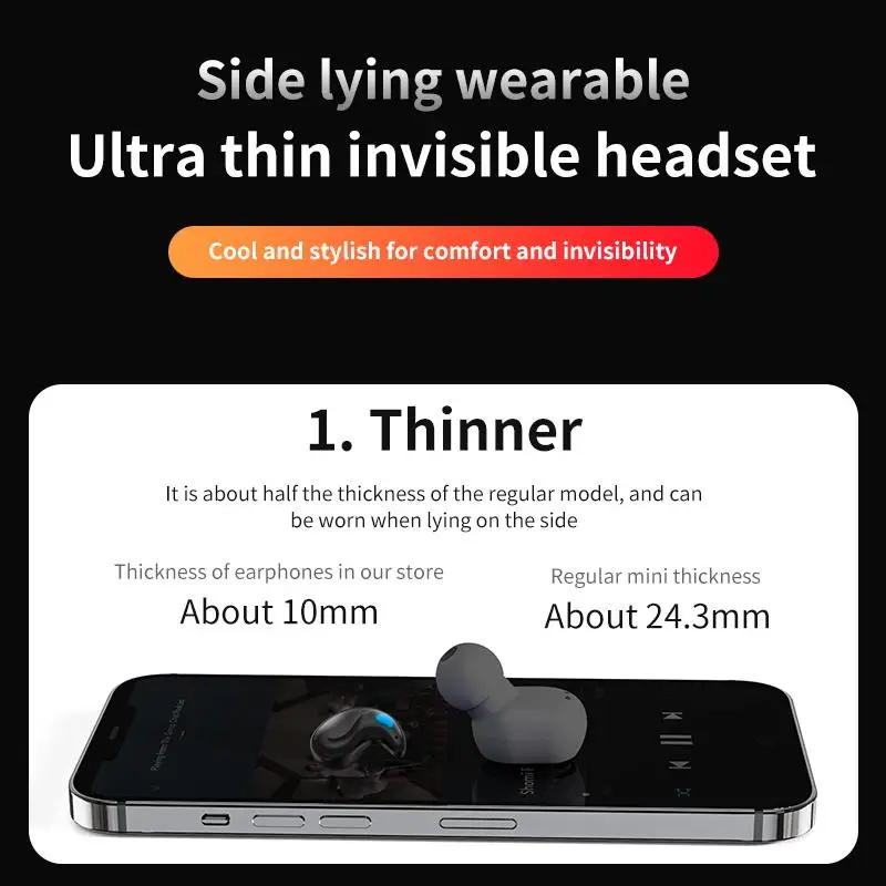 New Sleeping Earbuds Wireless  – Phone Cases Officeworks recenzja i cena