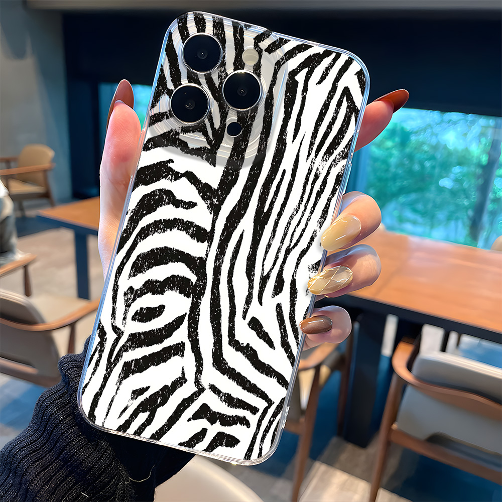 Artistic Zebra Pattern Silicon – Phone Cases Zebra recenzja i cena