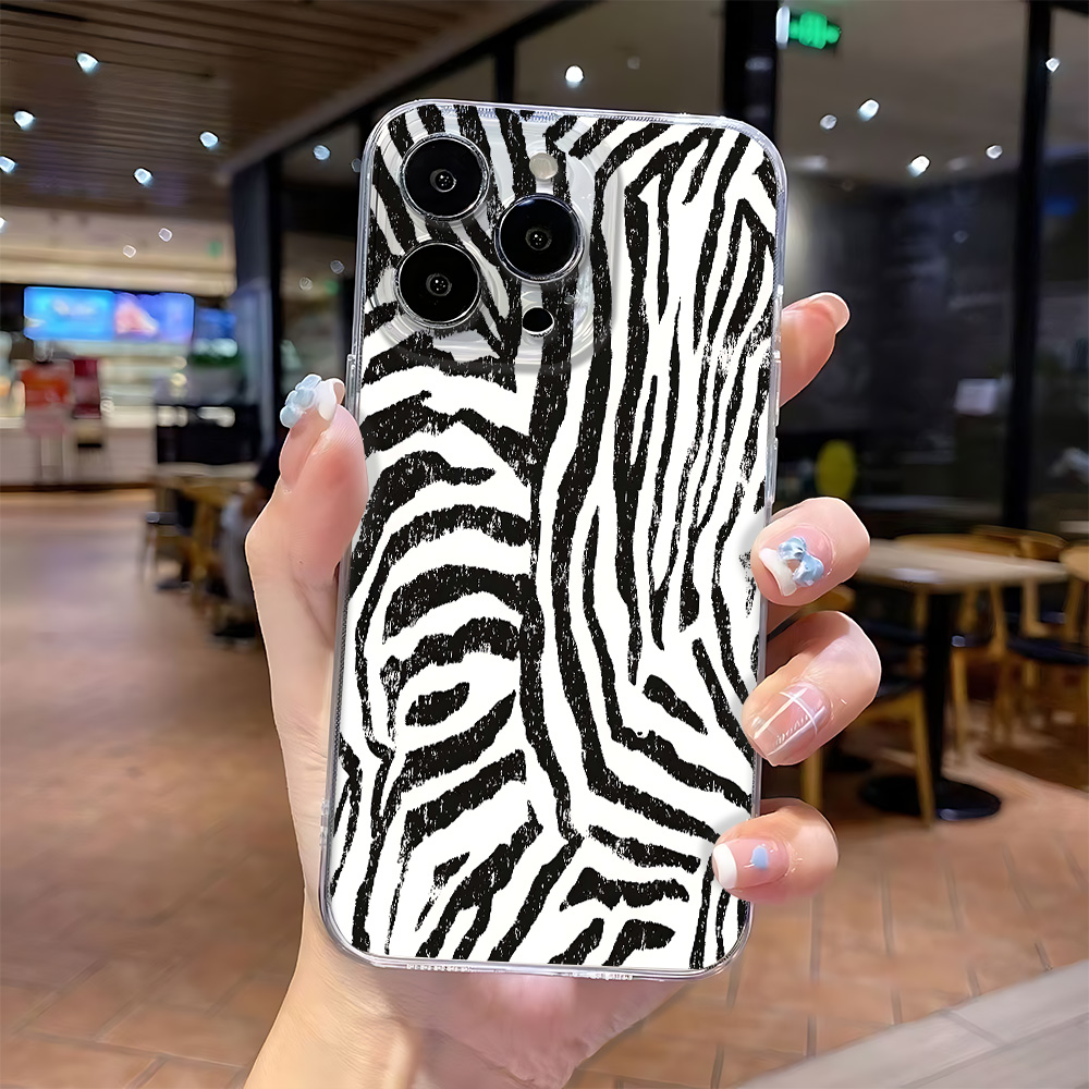Artistic Zebra Pattern Silicon – Phone Cases Zebra recenzja i cena