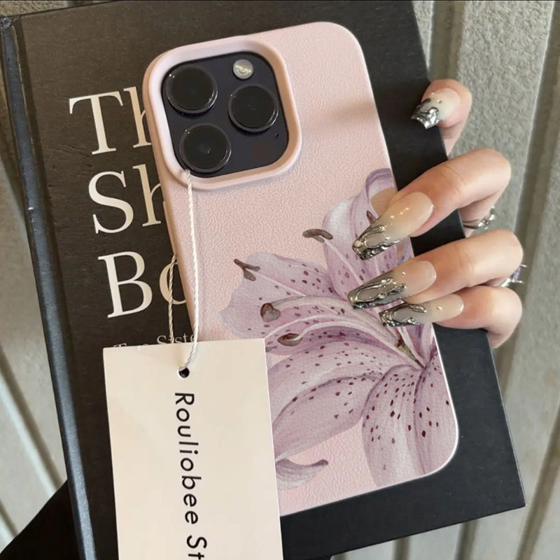 Purple Lily Flower Phone Case  – Phone Cases Purple recenzja i cena