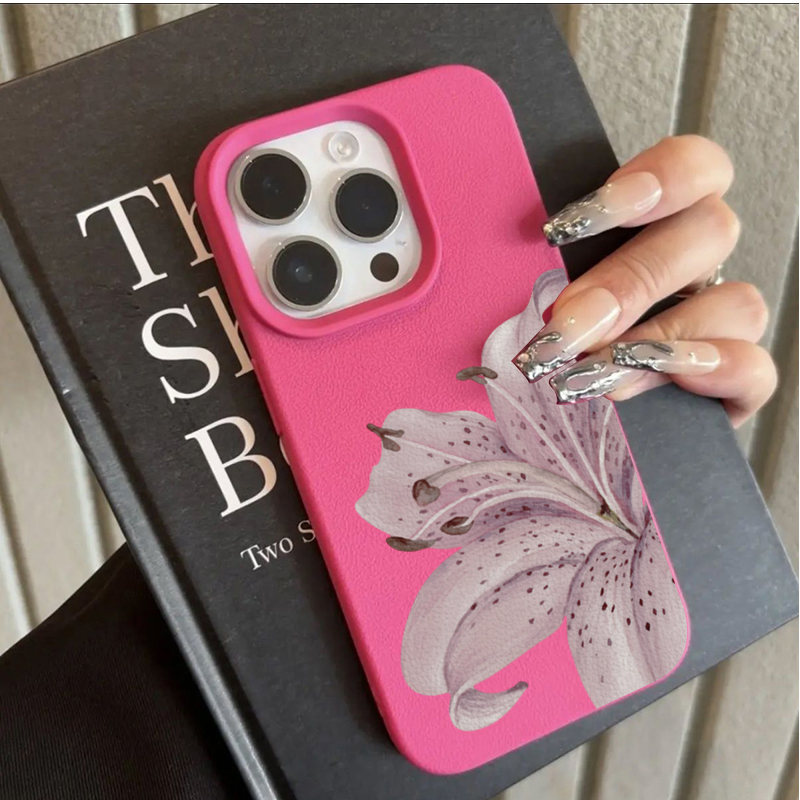 Purple Lily Flower Phone Case  – Phone Cases Purple recenzja i cena