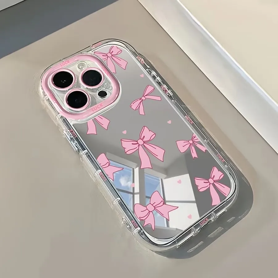 Simple Blue Pink Bow Girl Cute – Phone Cases Girls recenzja i cena
