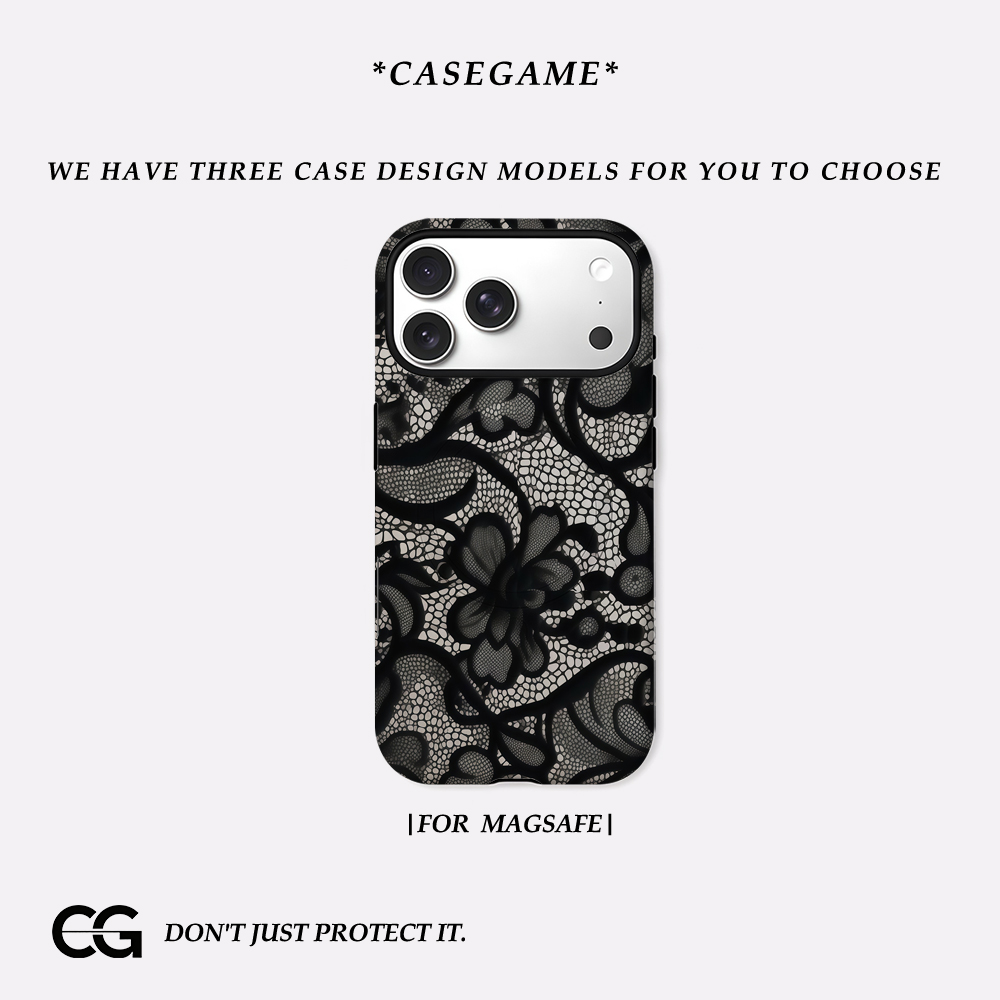 Black Lace Pattern Phone Case  – Phone Cases Zebra recenzja i cena