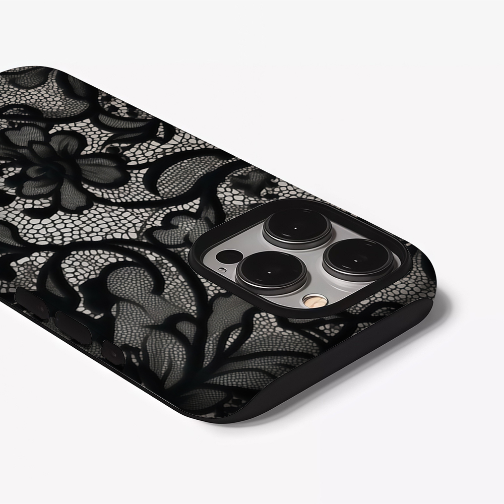Black Lace Pattern Phone Case  – Phone Cases Zebra recenzja i cena