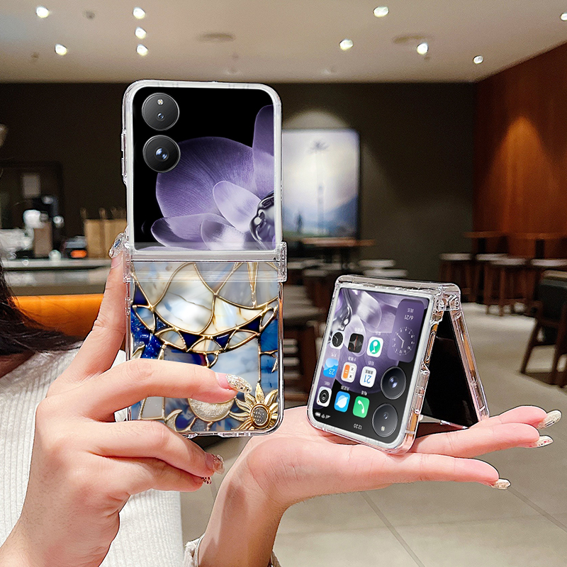 Retro Moon Star Pattern Phone  – Phone Cases For Samsung recenzja i cena