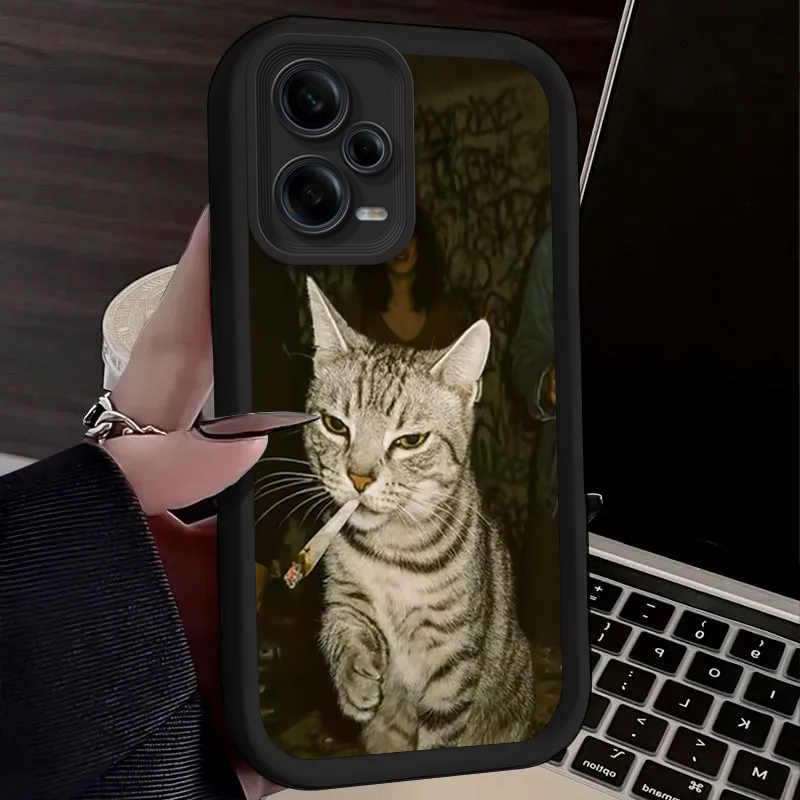 Trendy Cat Smoking Phone Case  – Phone Cases Cat recenzja i cena